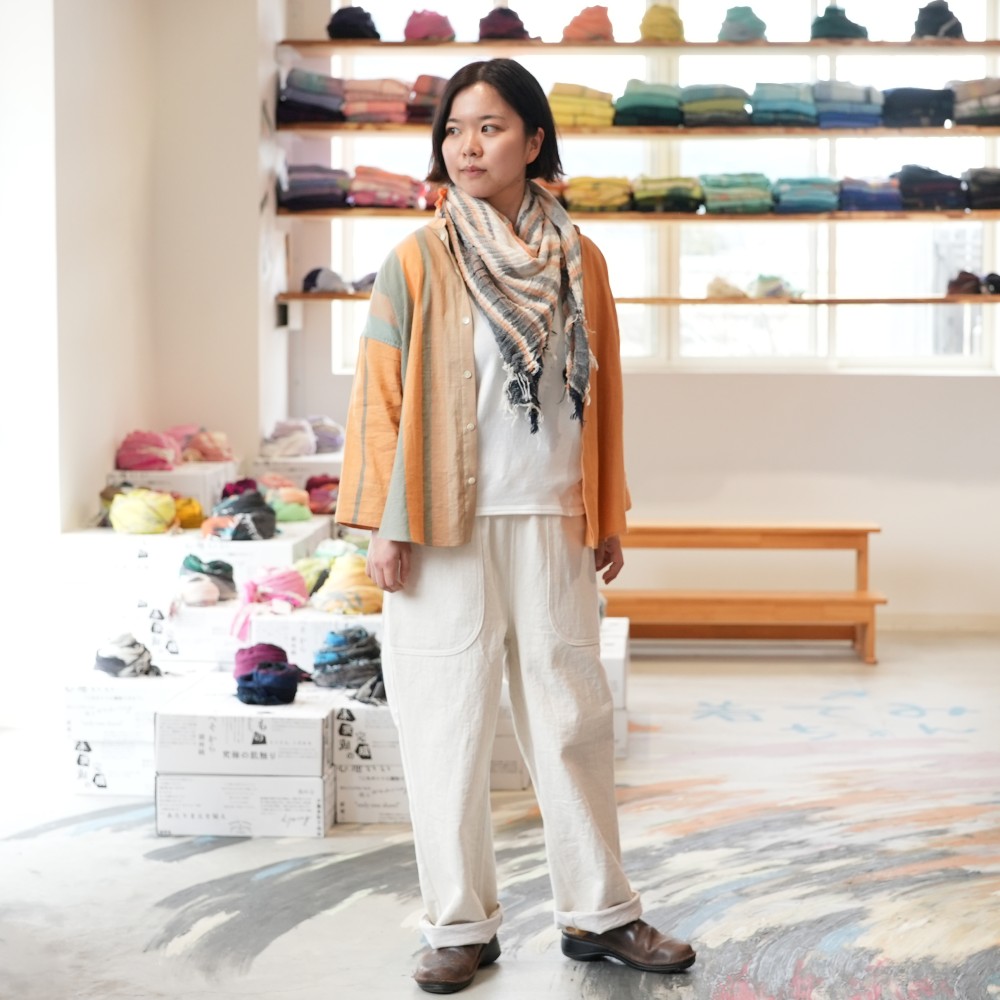 roots shawl SQUARE | tamaki niime
