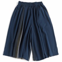 tamaki niime cotton slacks indigo JQ 荒波 Indi_Ash-NicoPant-