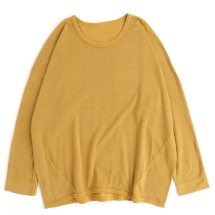 tamaki niime maru t LONG SLEEVES ブルー S maru t LONG SLEEVES | tamaki niime