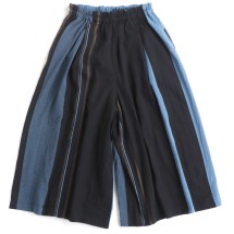 ✨美品 タマキニイメ ガウチョパンツ 切替 ウール