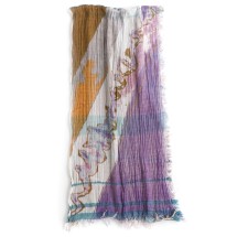 print shawl MIDDLE | tamaki niime