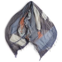 print shawl BIG | tamaki niime