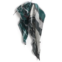 tamakiniime Only one shawl 【big】 green only one shawl BIG | tamaki niime