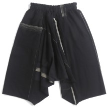 タマキニイメ にっとパンツ 試着のみタグ付新品 ブラック/ターコイズ