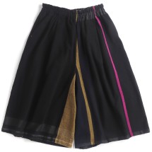 ✨美品 タマキニイメ ガウチョパンツ 切替 ウール アシンメトリー ロング wide pants | tamaki niime