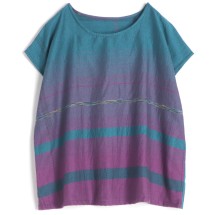 新品＊タマキニイメ今季suton-T SHORT ➀すみれ色系