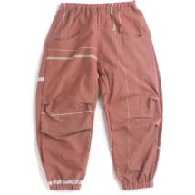 タマキニイメ　試着のみタグ付新品 ヲリヲリ　nica pantsネイビーピンク nica pants | tamaki niime
