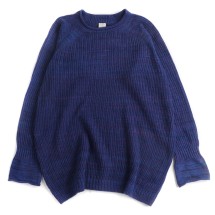 tamaki niime グッドゥ、ダークブルー 綿ニット 2 tamaki niime