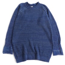 Tanuki Niine PO Knit Sweater Size 2 Grey/Blue