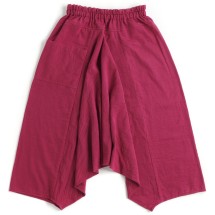 美品✳︎タマキニイメ タルンパンツ ウールコットンチェック柄サルエルパンツ 赤 美品✳︎タマキニイメ タルンパンツ ウールコットンチェック柄