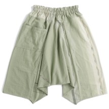 美品✳︎タマキニイメ タルンパンツ ウールコットンチェック柄サルエルパンツ 赤 tarun pants | tamaki niime
