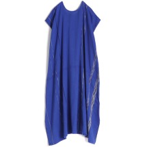 [新品]tamaki niime・タマキニイメ・fuwa-T longネイビー系 fuwa-T long cotton｜tamaki niime 玉木新雌