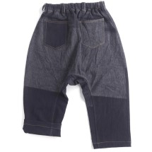 タマキニイメ　zengo ゼンゴ　インディゴ　　サルエルパンツ　ネイビー deniime zengo｜tamaki niime 玉木新雌