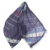 tamaki　niimeプリントショール roots shawl MIDDLE | tamaki niime