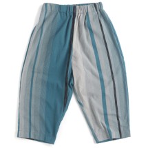 タマキニイメ　Iuzu パンツ　ブルー系 luzu pants | tamaki niime