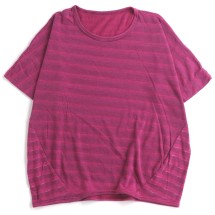 tamaki niime maru t LONG SLEEVES ブルー S maru t LONG SLEEVES | tamaki niime