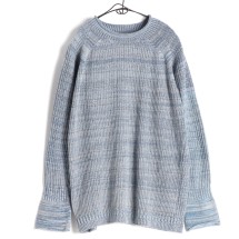 tamaki niime グッドゥ、ダークブルー 綿ニット 2 tamaki niime