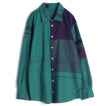 【美品】tamaki niime タマキニイメ 長袖シャツ ユニセックス 赤 4 美品】tamaki niime タマキニイメ 長袖シャツ ユニセックス 赤 4