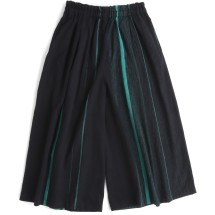 ✨美品 タマキニイメ ガウチョパンツ 切替 ウール