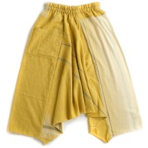 tamaki niime ★ タルンパンツ ロング イエロー/グレー tarun pants | tamaki niime