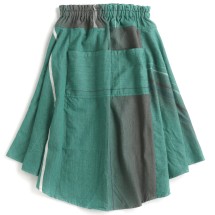 タマキニイメ チョタンスカート ポケット付 フリーサイズ グリーン chotan skirt | tamaki niime