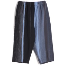 タマキニイメ　Iuzu パンツ　ブルー系 luzu pants | tamaki niime