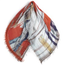 タマキニイメ　print shawl BIG print shawl BIG | tamaki niime