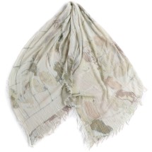 print shawl BIG | tamaki niime
