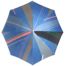 タマキニイメ　新品未使用品 晴雨兼用傘 青と緑のストライプ 楽天市場】【最大450円OFFクーポン】【贈り物に】折りたたみ傘