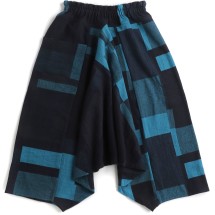 ヲリヲリ ダックス サルエルパンツ tamaki niime タマキニイメ 楽天市場】tamaki niime(タマキ ニイメ) 玉木新雌 indigo tarun pants