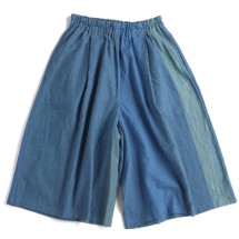 【新品タグ付】tamaki niime  今季　wide pants short 新品タグ付】tamaki niime 今季wide pants short
