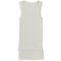 tamaki niime ソデナシ テッパン white 玉木新雌 tamaki niime 玉木新雌 basic wear hood hao white cotton100