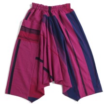 美品✳︎タマキニイメ タルンパンツ ウールコットンチェック柄サルエルパンツ 赤 美品✳︎タマキニイメ タルンパンツ ウールコットンチェック柄