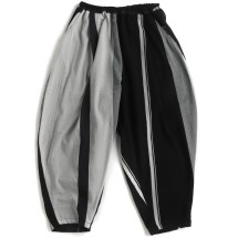 タマキニイメ　にっとパンツ　試着のみタグ付新品 ブラック/ターコイズ タマキニイメ にっとパンツ 試着のみタグ付新品 ブラック