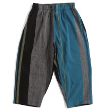 タマキニイメ　Iuzu パンツ　ブルー系 luzu pants | tamaki niime