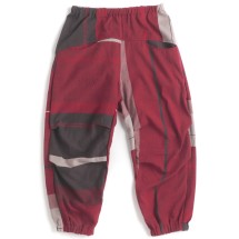 tamakiniime SEN ネイビーとピンクのバイカラーパンツ nica pants | tamaki niime
