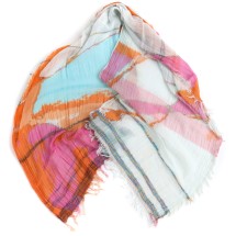 print shawl MIDDLE | tamaki niime