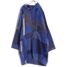 タマキニイメ hood hao フードハオ　フード　コート　コットン ブラック 楽天市場】tamaki niime(タマキ ニイメ) 玉木新雌 cotton coat