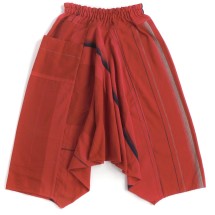 タマキニイメ サルエルパンツ タルンパンツ ブラウン イエロー rs3 タマキニイメ サルエルパンツ タルンパンツ ブラウン イエロー rs3