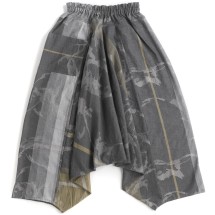 タマキニイメ サルエルパンツ タルンパンツ ブラウン イエロー rs3