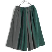 tamakiniime SEN ネイビーとピンクのバイカラーパンツ tamakiniime SEN ネイビーとピンクのバイカラーパンツ