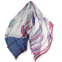 print shawl BIG | tamaki niime