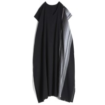 [新品タグ付き] tamaki niime・fuwa T-long・ブラック系 fuwa-T long cotton｜tamaki niime 玉木新雌