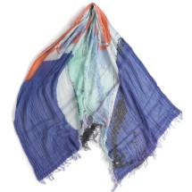 新品　tamaki niime タマキニイメprint shawl MIDDLE roots shawl MIDDLE cotton｜tamaki niime 玉木新雌