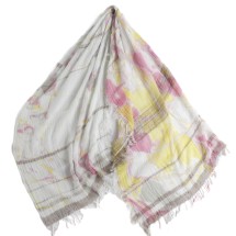 print shawl MIDDLE | tamaki niime