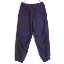 USED タマキニイメnica pants 麻70%綿30% ターコイズ USED タマキニイメnica pants 麻70%綿30% ターコイズ