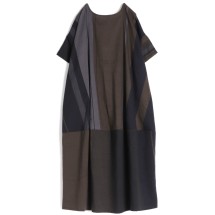 タマキニイメ　ボワンピ　ブラウンワンピース ポワンピ | tamaki niime