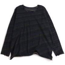 【新品】tamaki niime nuimeくるhoso❶テッパンBLACK 新品】tamaki niime nuimeくるhoso❶テッパンBLACK cut and sew