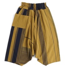 タマキニイメ サルエルパンツ タルンパンツ 深緑 橙 Long rs4 tarun pants | tamaki niime