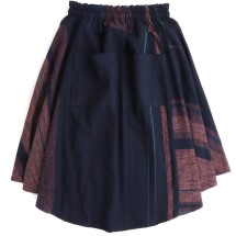 タマキニイメ チョタンスカート マルチカラー 紺 ベージュ rt8 タマキニイメ チョタンスカート マルチカラー 紺 ベージュ rt8